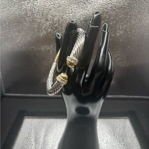 Elegant Silver and Gold Women's Bracelet . All Jewelry IsNew